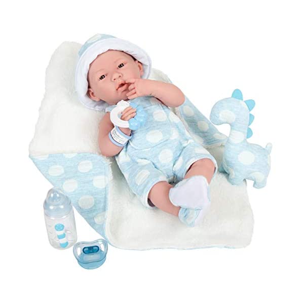 JCトイズ ベビードール 赤ちゃん人形 着せ替え おままごと ジェーシートイズ JC Toys JC Toys La Newborn All-Vinyl-Anatomically Correct Real Boy 15\