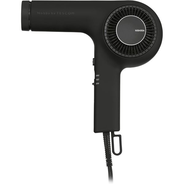 貨物輸送無料 即納 Nobby by TESCOM NIB400A-K ドライヤー 黒いこと