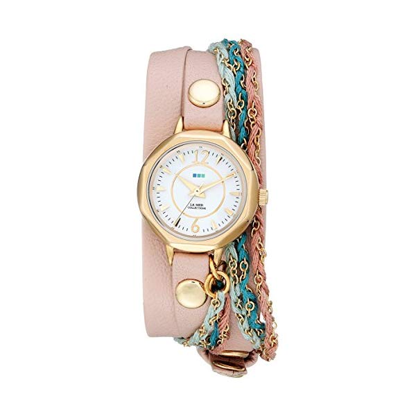 ラメールコレクションズ La Mer Collections ラメール レディース 腕時計 時計 La Mer Collections Women's LMDEL1005 Sydney Analog Display Quartz Champagne Watch