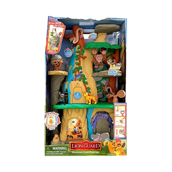 Disney Learning Toy The Lion Guard Training Lair Play Set
