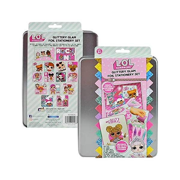 LOLサプライズ グッズ 図形 お人形さん あやつり人形 L.O.L. Surprise!! Glitter Glam Stationery Set Collectibles