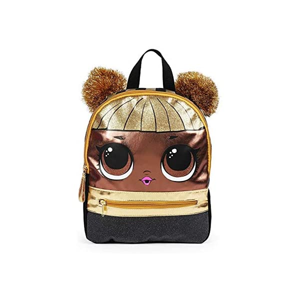 LOLサプライズ リュック バックパック バッグ 鞄 おもちゃ グッズ フィギュア 人形 ファッションドール L.O.L. Surprise! Gold Mini Backpack |10x8x3 Inches