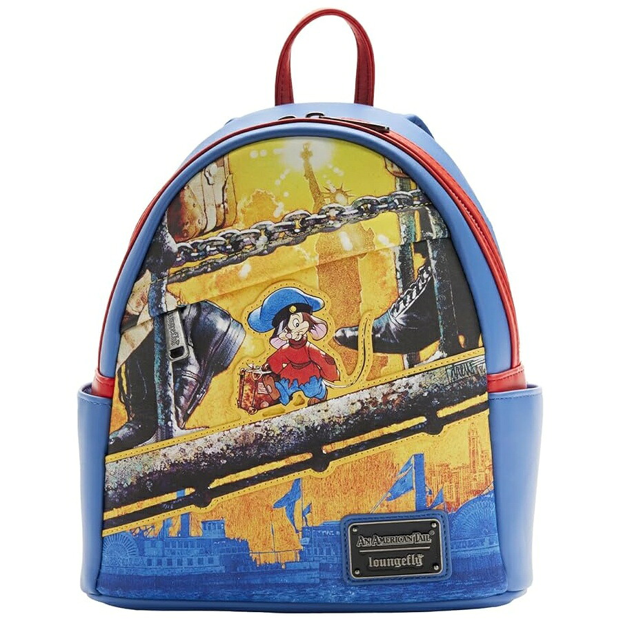 ラウンジフライ アメリカン テール FIEVEL シーン MINI バックパック Loungefly an American Tail FIEVEL Scene MINI Backpack｜i-selection