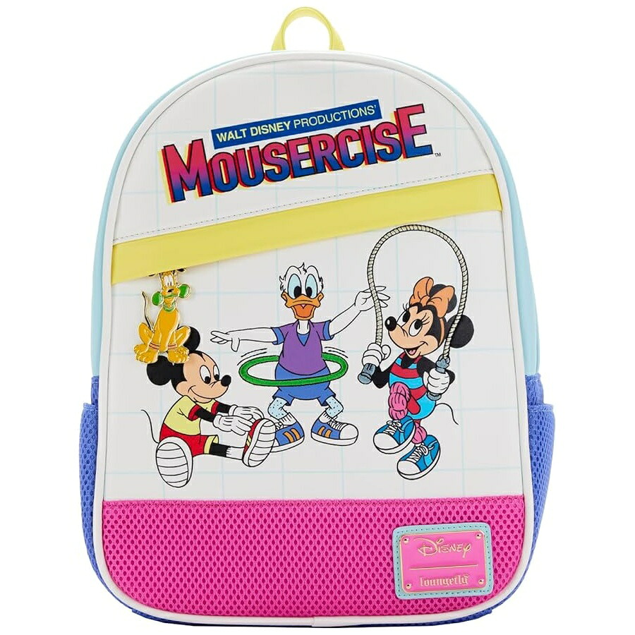 ラウンジフライ ディズニー MOUSERCISE MINI バックパック Loungefly Disney MOUSERCISE MINI Backpack｜i-selection