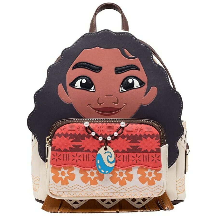 Loungefly ウォルトディズニー モアナ コスプレ ミニ うしろ側風呂敷き包み Loungefly Disney Moana Cosplay Mini Backpack