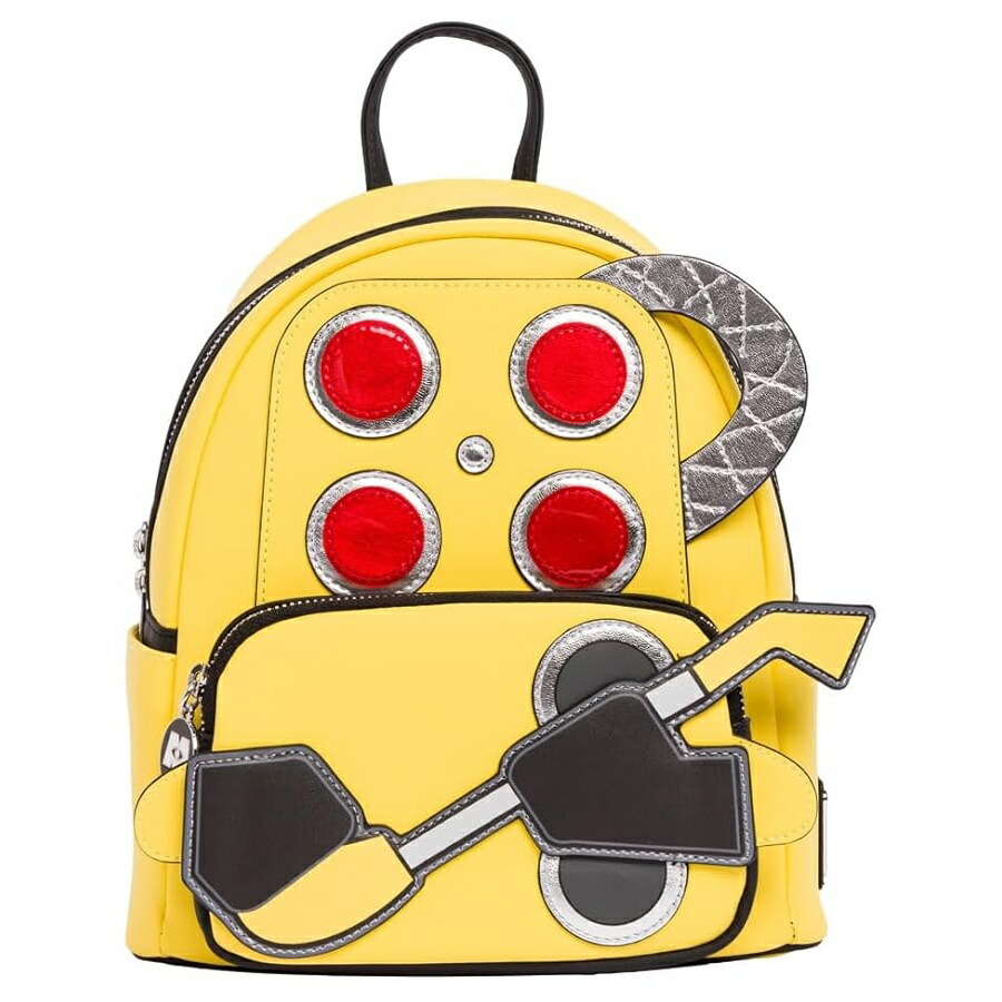 Loungefly CDA モンスターズ インク ピクサー コスプレ ミニ バックパック イエロー Loungefly CDA Monsters Inc Pixar Cosplay Mini Backpack, Yellow｜i-selection