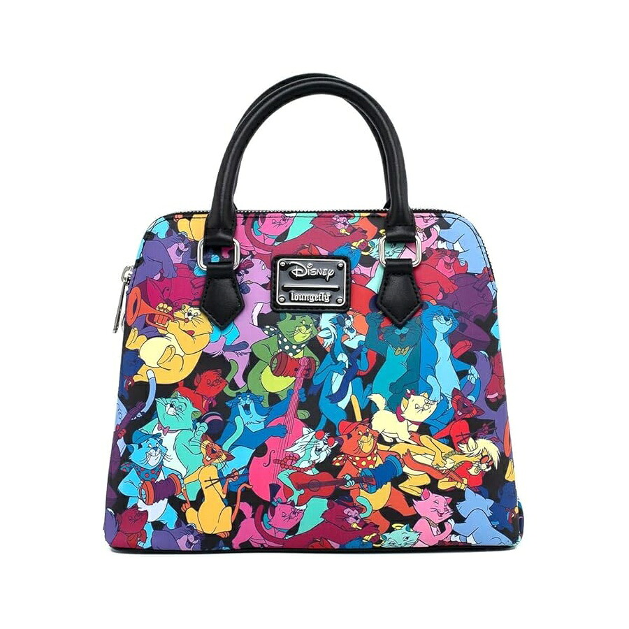 ラウンジフライ x ディズニー アリストキャッツ ジャジー キャッツ クロスボディ Loungefly x Disney Aristocats Jazzy Cats Crossbody|i-selection