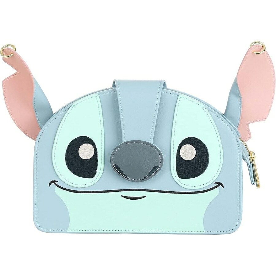 Loungefly リロ&スティッチ スティッチ ルアウ コスプレ クロスボディバッグ Loungefly Lilo & Stitch Stitch Luau Cosplay Crossbody Bag|i-selection
