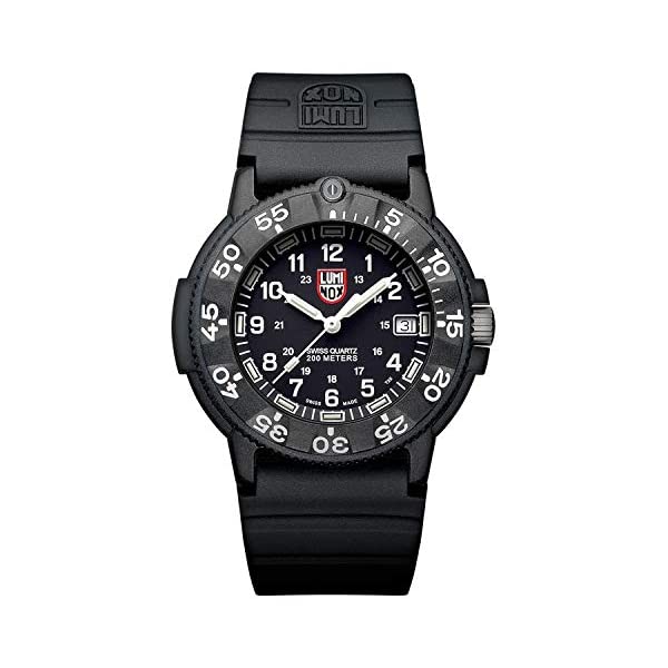 ルミノックス Luminox 腕時計 時計 ウォッチ ネイビーシールズ アメリカ海軍 メンズ 男性用 Luminox The Original Navy Seal Mens Watch Black Display (XS.3001.F/Navy Seal Series): 200 Meter Water Resistant + Light Weight Case + Constant Night Visibility