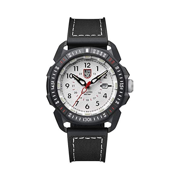 ルミノックス Luminox 腕時計 時計 ウォッチ アイスサー アークティック メンズ 男性用 ミリタリー Luminox Men's Wrist Watch Ice-SAR Arctic 1007: 46mm White Display Stainless Steel Case 200 M Water Resistant｜i-selection