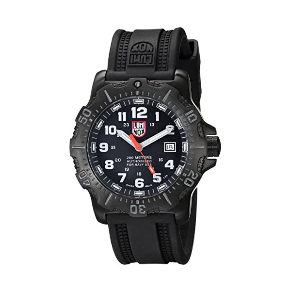 ルミノックス Luminox ウオッチ 時辰儀 御覧になる メンズ 成人男性用 ミリタリー Luminox Men\u0027s 4221 ANU 4200 Series Analog Display Analog Quartz Black Watch 腕時計-メンズ腕時計