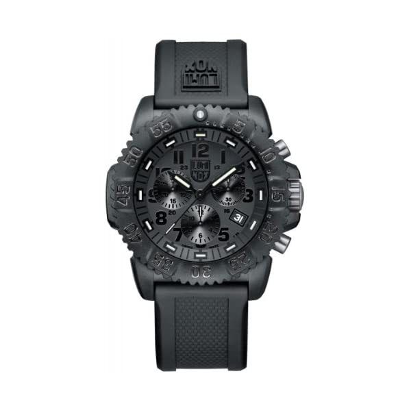 LUMINOX BLACK OUT3182 クロノグラフ NAVY SEAL COLORMARK 3050 SERIES Ref.3051 Blackout.L