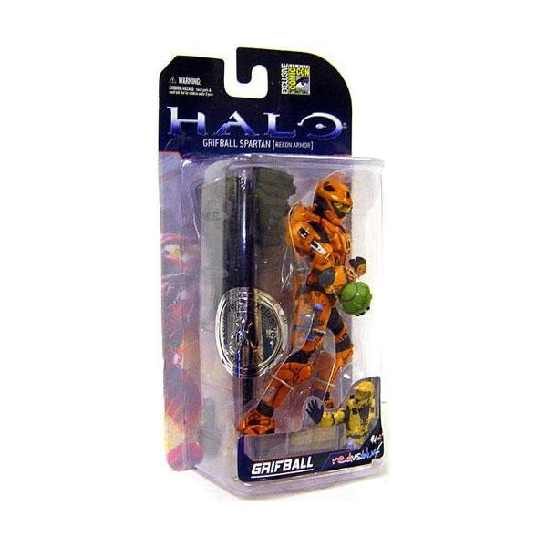 マクファーレン トイズ ヘイロー アクション フィギュア ダイキャスト Halo 3 McFarlane Toys Series 5 (2009 Wave 2) SDCC San Diego Comic-Con Exclusive Action Figure Grifball Spartan