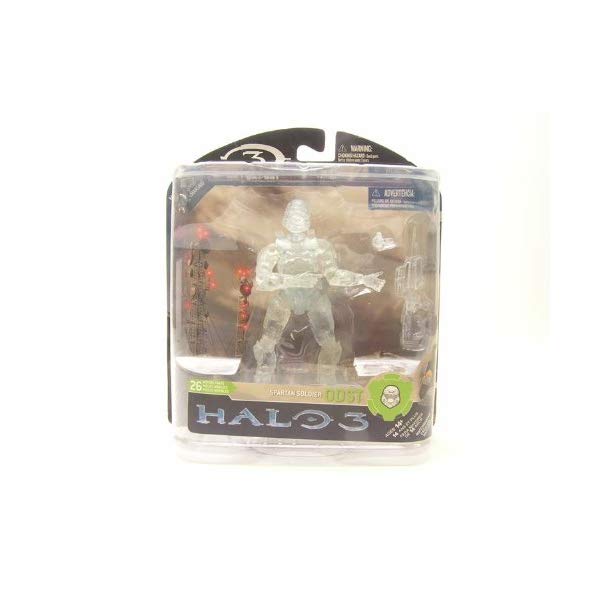 マクファーレン トイズ ヘイロー アクション フィギュア ダイキャスト Halo 3 Mcfarlane Toys Series 3 Exclusive Action Figure Active Camo Spartan Soldier ODST with Battle Rifle and Grenade|i-selection