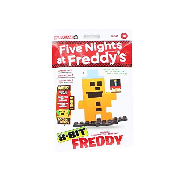 マクファーレン トイズ ファイブナイツ アット フレディーズ フィギュア 人形 ダイキャスト McFarlane Five Nights At Freddy's 8-Bit Buidable Figure|i-selection