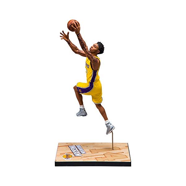 マクファーレン トイズ NBA バスケットボール アクション フィギュア ダイキャスト McFarlane Toys NBA Series 30 Los Angeles Lakers Brandon Ingram Action Figure