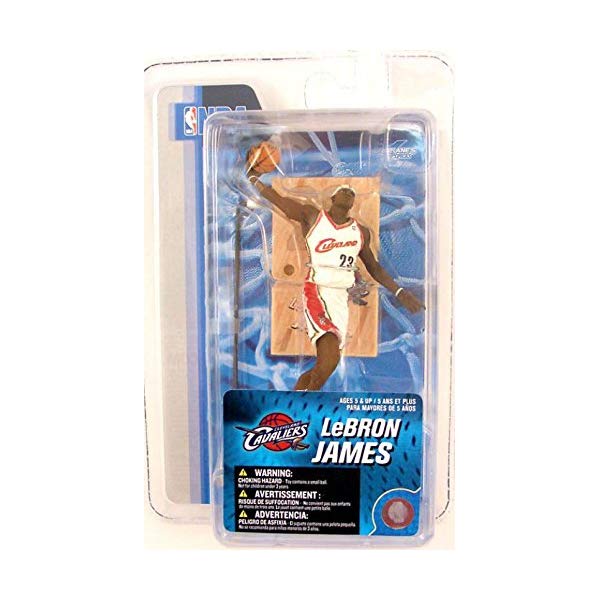 マクファーレン トイズ NBA バスケットボール アクション フィギュア ダイキャスト McFarlane Toys NBA 3 Inch Sports Picks Series 4 Mini Figure LeBron James 2 (Cleveland Cavaliers) by McFarlane's Sportspicks｜i-selection