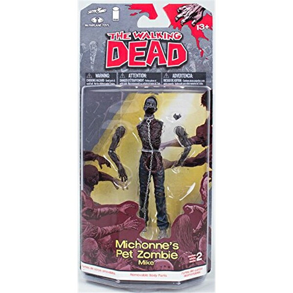 マクファーレン トイズ ウォーキングデッド アクションフィギュア ダイキャスト McFarlane Toys The Walking Dead Comic Series 2 Michonne's Pet Zombie Action Figure｜i-selection