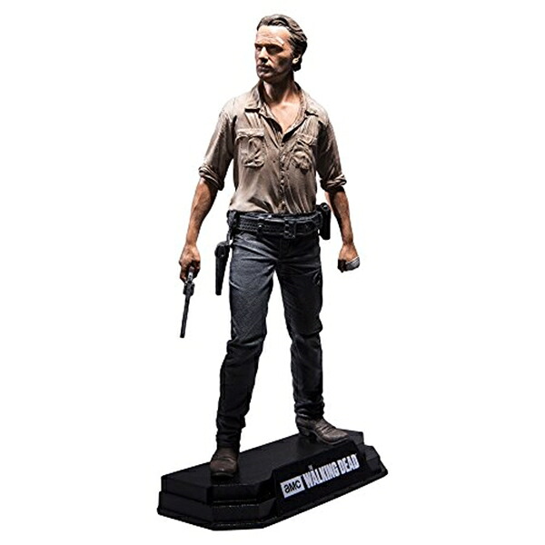 マクファーレン トイズ ウォーキングデッド アクションフィギュア ダイキャスト McFarlane Toys The Walking Dead TV Rick Grimes 7” Collectible Action Figure|i-selection