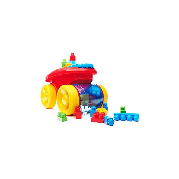 人気が高い メガブロック ブロック おもちゃ 知育玩具 お誕生日プレゼント Mega Bloks Block Scooping Wagon Building Set Red 最新情報 Faan Gov Ng