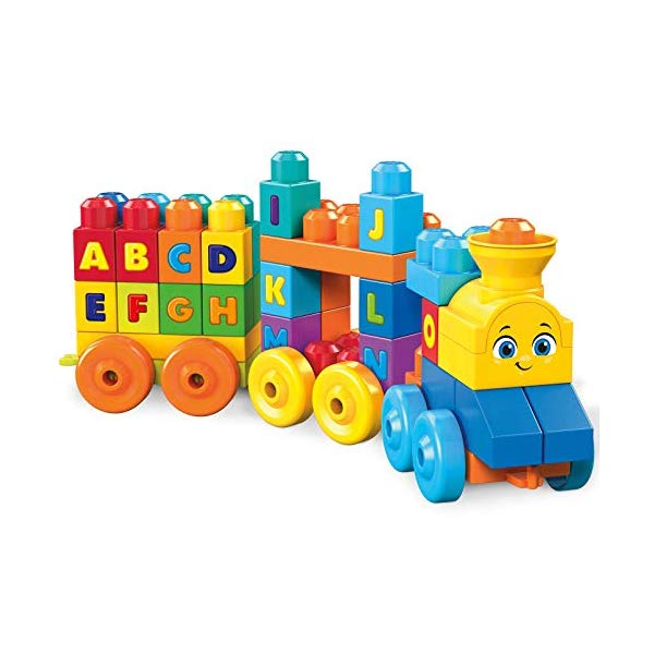 メガブロック ブロック おもちゃ 知育玩具 お誕生日プレゼント Mega Bloks ABC Musical Train Building Set｜i-selection