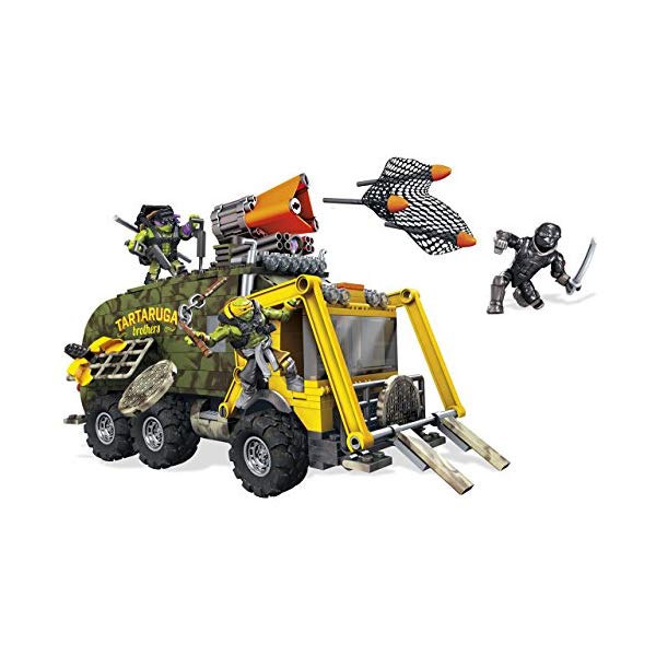 激安人気新品 タートルズ メガブロック Mega Set Construction Truck Battle Turtles Ninja Mutant Teenage Bloks セット Bhutanboard Com