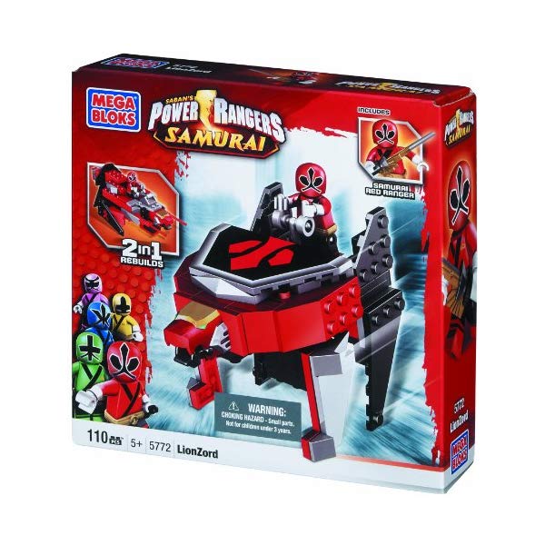 史上最も激安 メガブロック パワーレンジャー Mega Bloks Power Rangers Samurai 2 In 1 Vehicle Lionzord With Samurai Red Ranger 5772 在庫あり 即納 Ihmc21 Com