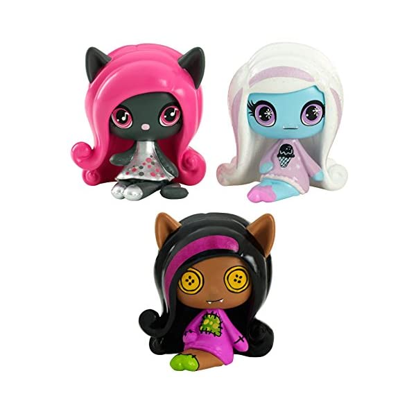 モンスターハイ ドール 人形 フィギュア 着せ替え おもちゃ グッズ Monster High Minis (3 Pack), #3 10,429円