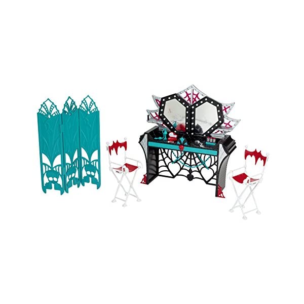 モンスターハイ プレイセット ドール 人形 フィギュア 着せ替え おもちゃ グッズ Monster High Frights, Camera, Action! Dressing Room Playset