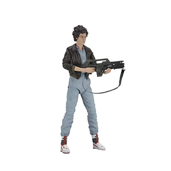 エイリアン アクション フィギュア 人形 ネカ NECA - Aliens 7" scale action figure - Series 12 Lt. Ellen Ripley (Bomber Jacket)｜i-selection