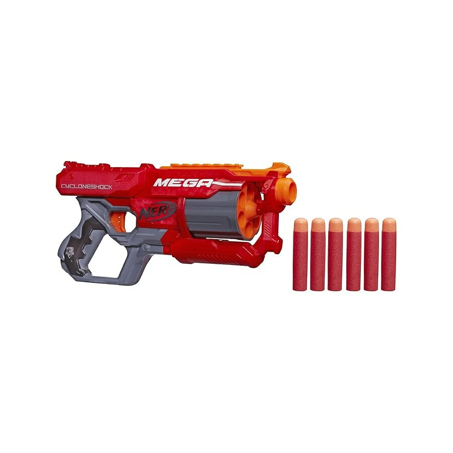 NERF N-ストライク エリート メガ 低気圧ぼうぜん自失 ブラジャーはやりっ子 NERF N-Strike Elite Mega CycloneShock Blaster