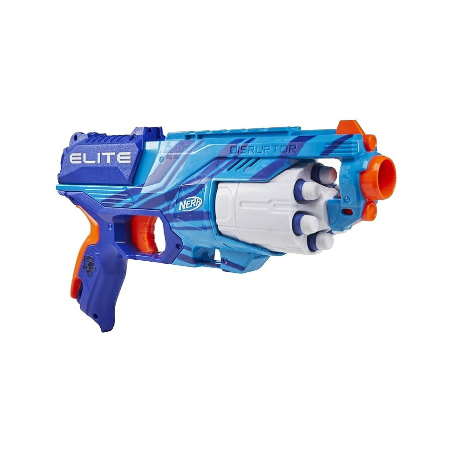 ナーフ エリート ディスラプター ブラジャーはやりっ児 リフレックス ゲットー火の手 青碧 (押さえる) Nerf Elite Disruptor Blaster Reflex, Slam Fire, Blue (Exclusive)