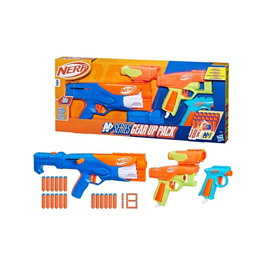 NERF Nつづき物 歯車UP風呂敷き包み F8633EP5 NERF N Series Gear UP Pack, F8633EP5