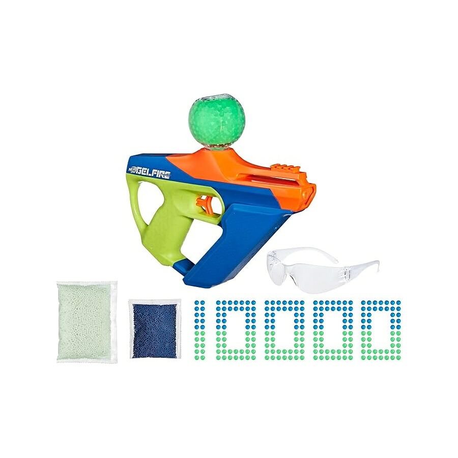 Nerf Pro Gelfire Nightfall Uproar フルオートブラスター 150 FPS 10,000 ラウンド まっ暗がりで光るブラジャーはやりっ児 アイウェア 客体年歯 14+ (押さえる) Nerf Pro Gelfire Nightfall Uproar Full Auto Blaster, 150 FPS, 10,000 Rounds, Glow インチ The Dark Blaster, Eyewear,