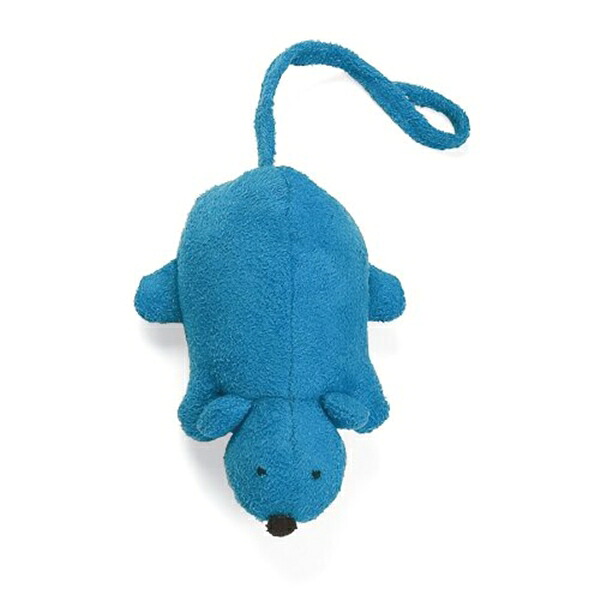 ノースアメリカンベア Squeaky Clean Blue Mouse by North American Bear Co. (6299) ぬいぐるみ ベビー トイ|i-selection