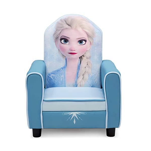17595円 【ポイント10倍】 17595円 絶品 アナと雪の女王2 エルサ ディズニー キッズチェア ソファ ローチェア 子供椅子 キッズソファ 入学祝 入園祝 卒園祝 お誕生日 プレゼント 自宅学習 Delta Children Figural Upholstered Kids Chair Disney Frozen II Elsa