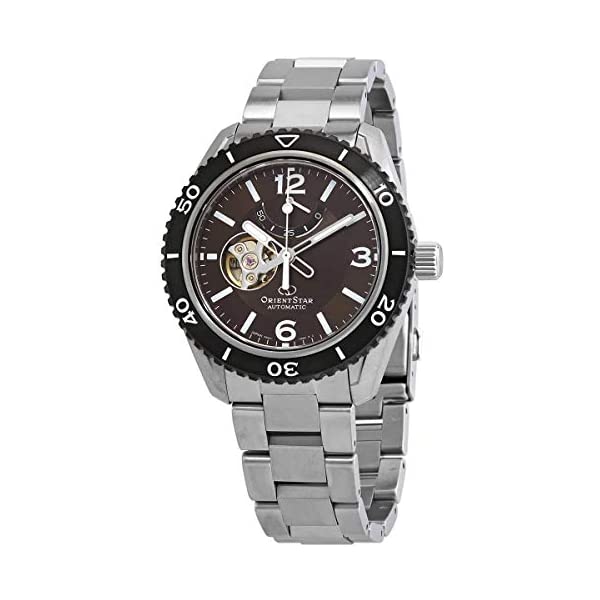 オリエント 腕時計 スター セミ スケルトン エスケイ ORIENT RE-AT0102Y00B 時計 ウォッチ Orient Star Semi Skeleton Power Reserve Sapphire Brown Dial Watch RE-AT0102Y