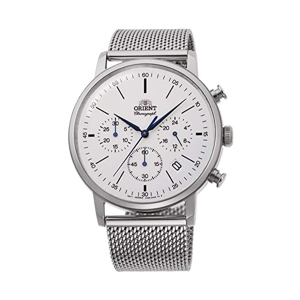 東洋 ウオッチ 古典派音楽 石英 クロノグラフ ORIENT RA-KV0402S10B 時辰儀 ご覧なさる Orient Classic Watch RA-KV0402S10B - Stainless Steel Gents Quartz Chronograph