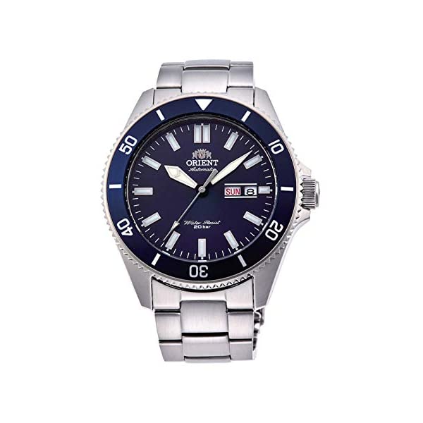 オリエント 腕時計 オートマチック 自動巻き メンズ 男性用 ORIENT RA-AA0009L19A 時計 ウォッチ Orient RA-AA0009L Men's Kano Stainless Steel Blue Bezel Blue Dial Automatic Dive Watch