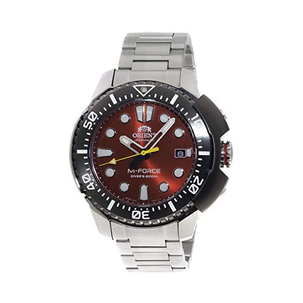 オリエント 腕時計 スポーツ ダイバー オートマチック 自動巻き ORIENT RA-AC0L02R00B 時計 ウォッチ Orient M-Force 70th Anniversary Diver 200m Sports Automatic Red Dial Sapphire Glass Watch RA-AC0L02R