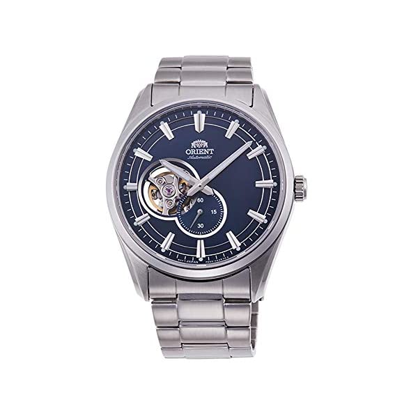 東洋 ウオッチ 古典派音楽 力学的 公々然たるハート形 ORIENT RA-AR0003L 時辰儀 ご覧なさる ORIENT Classic Mechanical Open Heart Small Seconds Blue Dial Sapphire Watch RA-AR0003L