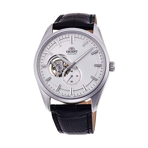 オリエント 腕時計 オートマチック 自動巻き メンズ 男性用 ORIENT RA-AR0004S10B 時計 ウォッチ Orient Men's Stainless Steel Automatic Watch with Leather Strap, Black, 22 (Model: RA-AR0004S10B)