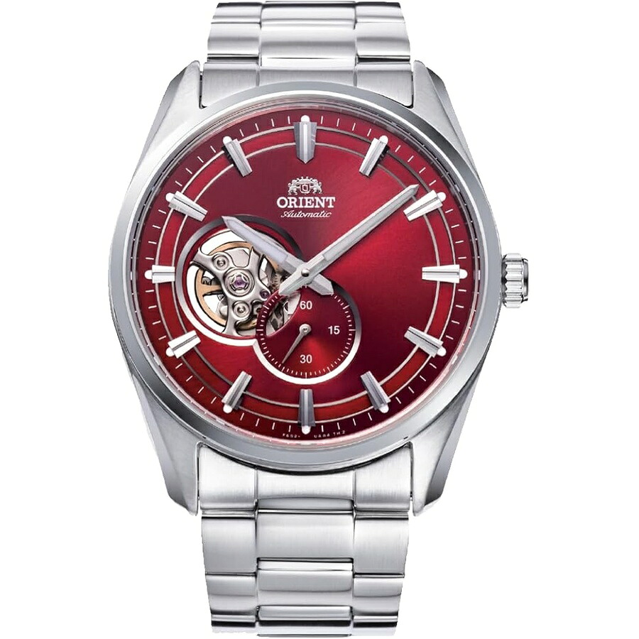 オリエント 自動巻き 手巻きセミスケルトン ドレスウォッチ (サファイアクリスタル付き) Orient Automatic Hand-Winding Semi-Skeleton Dress Watch with Sapphire Crystal|i-selection