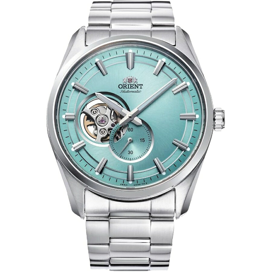 オリエント 自動巻き 手巻きセミスケルトン ドレスウォッチ (サファイアクリスタル付き) Orient Automatic Hand-Winding Semi-Skeleton Dress Watch with Sapphire Crystal|i-selection