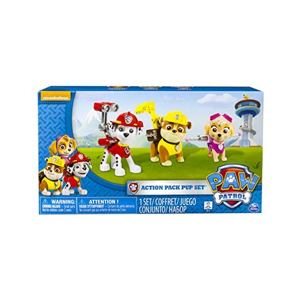 PAW Patrol Coloring Stamper and Activity Set, Mess Free Craft Kit for  Toddlers and Kids, Drawing Art Supplies Included Sketch Book, 6 Color  Markers, 3 Foam and 4 Wooden Stampers 