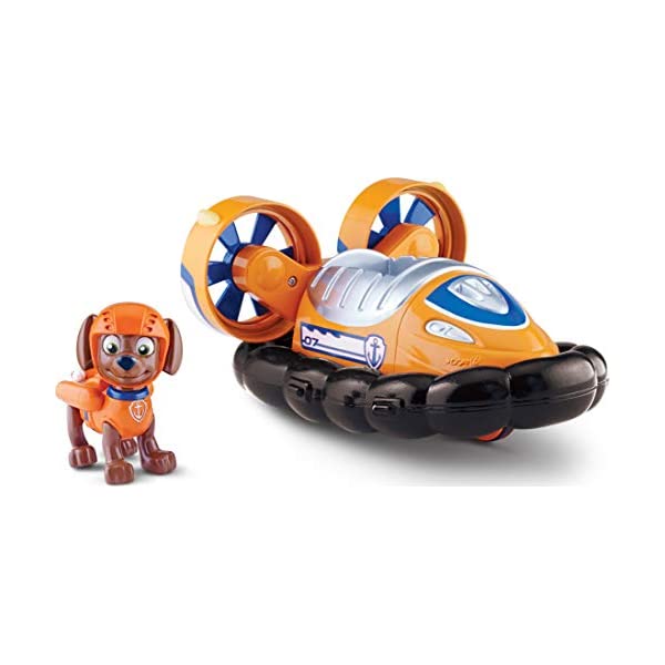 パウパトロール 手あそび グッズ レスキュー 知育手あそび 活動写真 ズーマ エアカー ビークル Paw Patrol Zuma Basic Vehicle その他-知育玩具・学習玩具