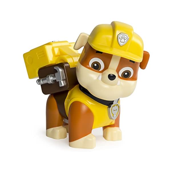 人気を誇る ラブル 映画 知育玩具 レスキュー グッズ おもちゃ パウパトロール アクションフィギュア Rubble Pup Action Jumbo Patrol Paw J Kabianga Ac Ke