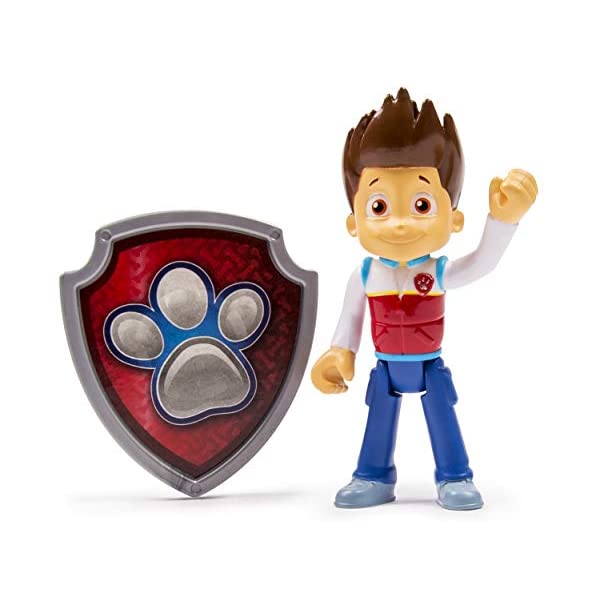 楽天市場 パウパトロール おもちゃ グッズ レスキュー 知育玩具 映画 ケント ライダー フィギュア バッジ エンブレム Paw Patrol Action Pack Pup Badge Ryder I Selection