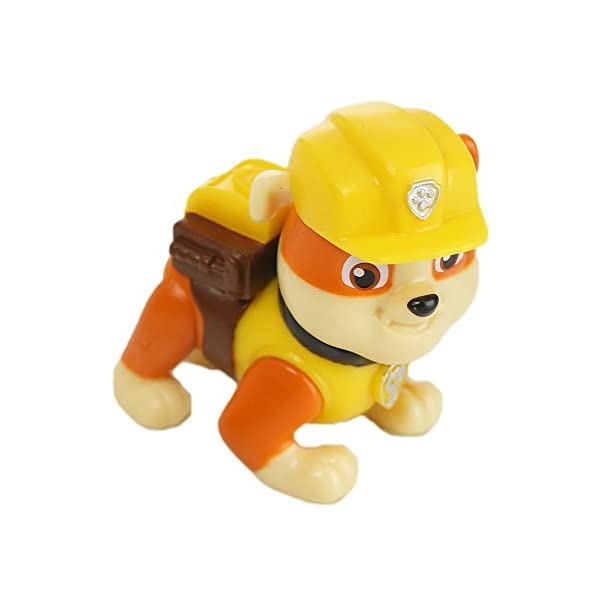限定販売 ブルドーザー ラブル 映画 知育玩具 レスキュー グッズ おもちゃ パウパトロール フィギュア Rubble Figures Patrol Paw J 241news Com