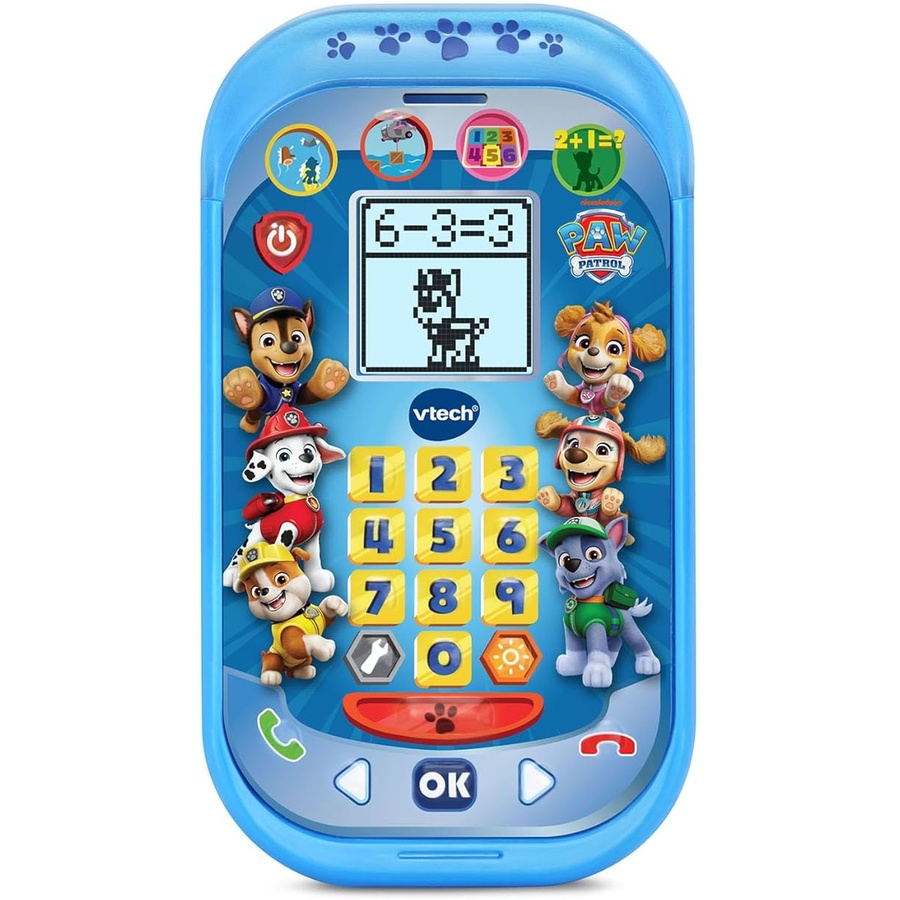 パウパトロール 手あそび グッズ 知育手あそび 差し上げ物 VTech 保護すること軍事任務学びとる電話を掛ける VTech PAW Patrol Rescue Mission Learning Phone